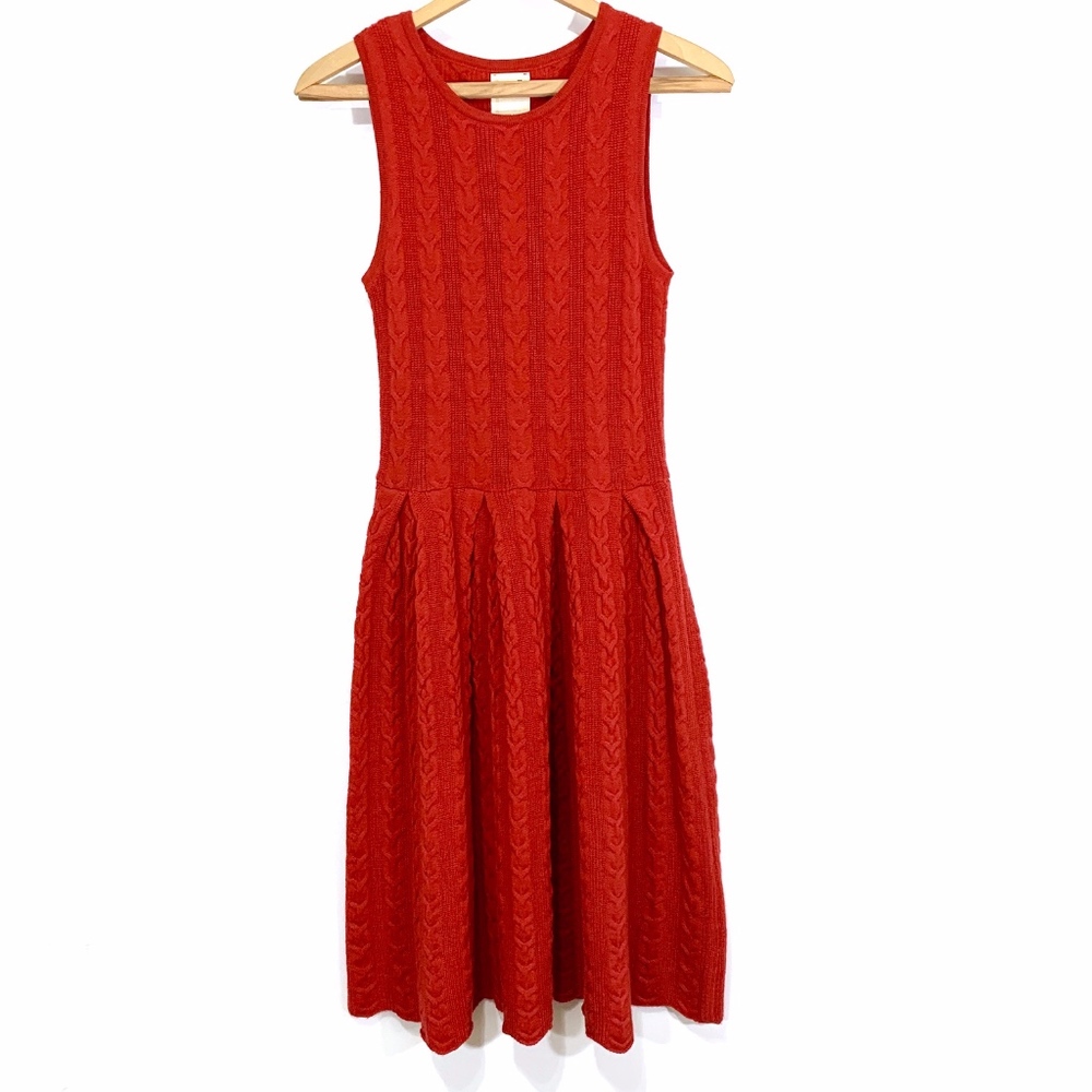 Far Away From Close Red Sweater Dress - Picture 1 of 6